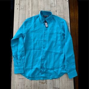 VILEBREQUIN MEN LINEN SHIRTS SOLID.